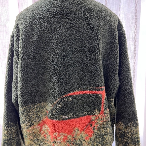 Market forgotten high pile fleece. Half zip pullover - Picture 4 of 4